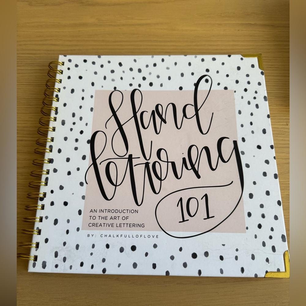 Intro to Hand Lettering Book - New!